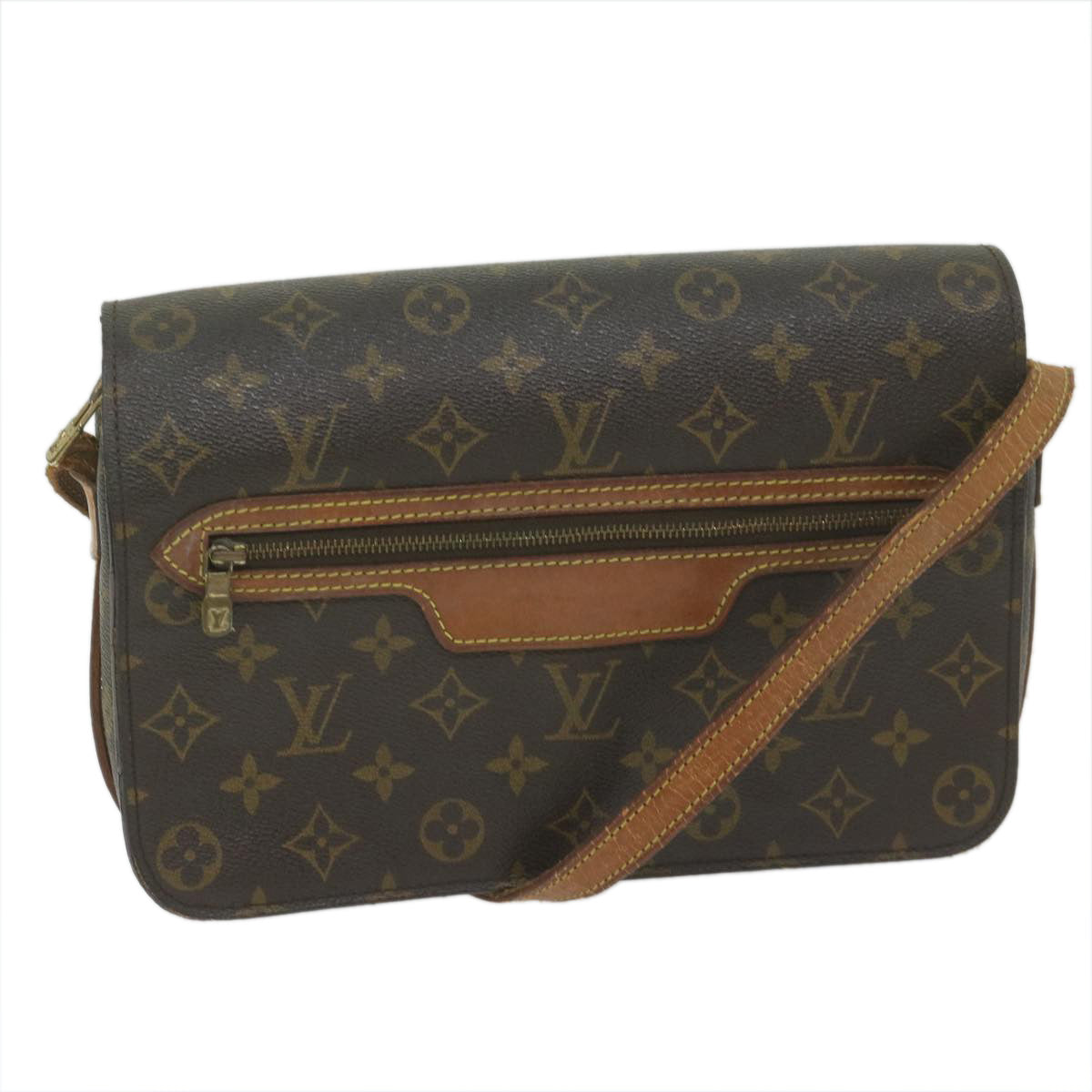 LOUIS VUITTON Monogram Saint Germain 28 Shoulder Bag M51207 LV Auth bs10622