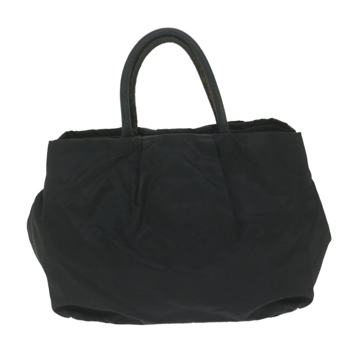 PRADA Hand Bag Nylon Black Auth bs10628 - 0