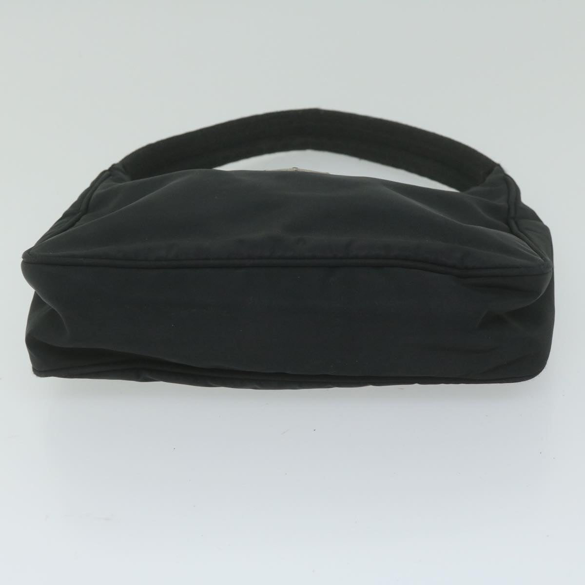 PRADA Hand Bag Nylon Black Auth bs10631