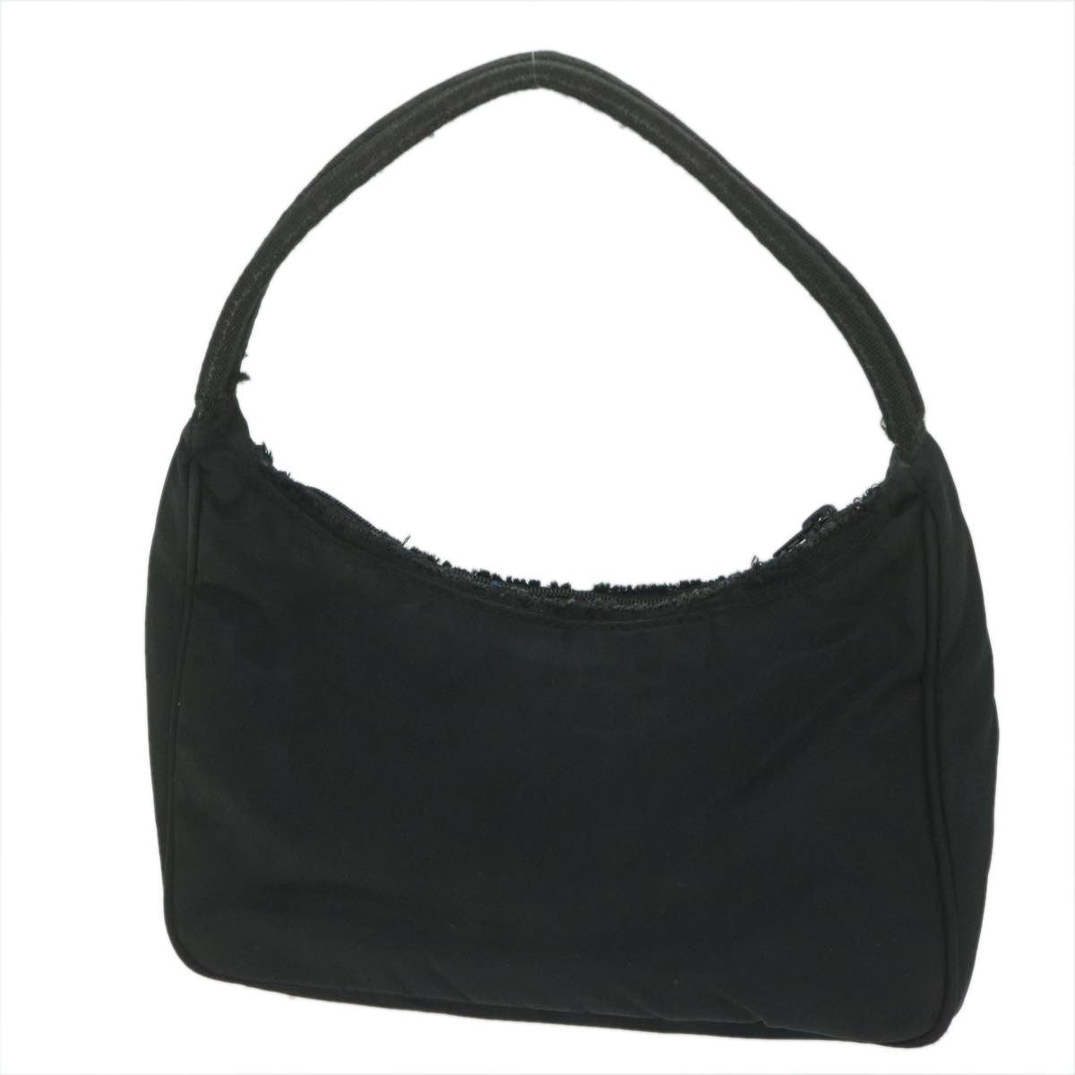 PRADA Hand Bag Nylon Black Auth bs10631 - 0