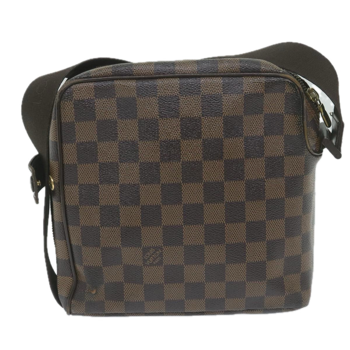 LOUIS VUITTON Damier Ebene Olaf PM Shoulder Bag N41442 LV Auth bs10639 - 0