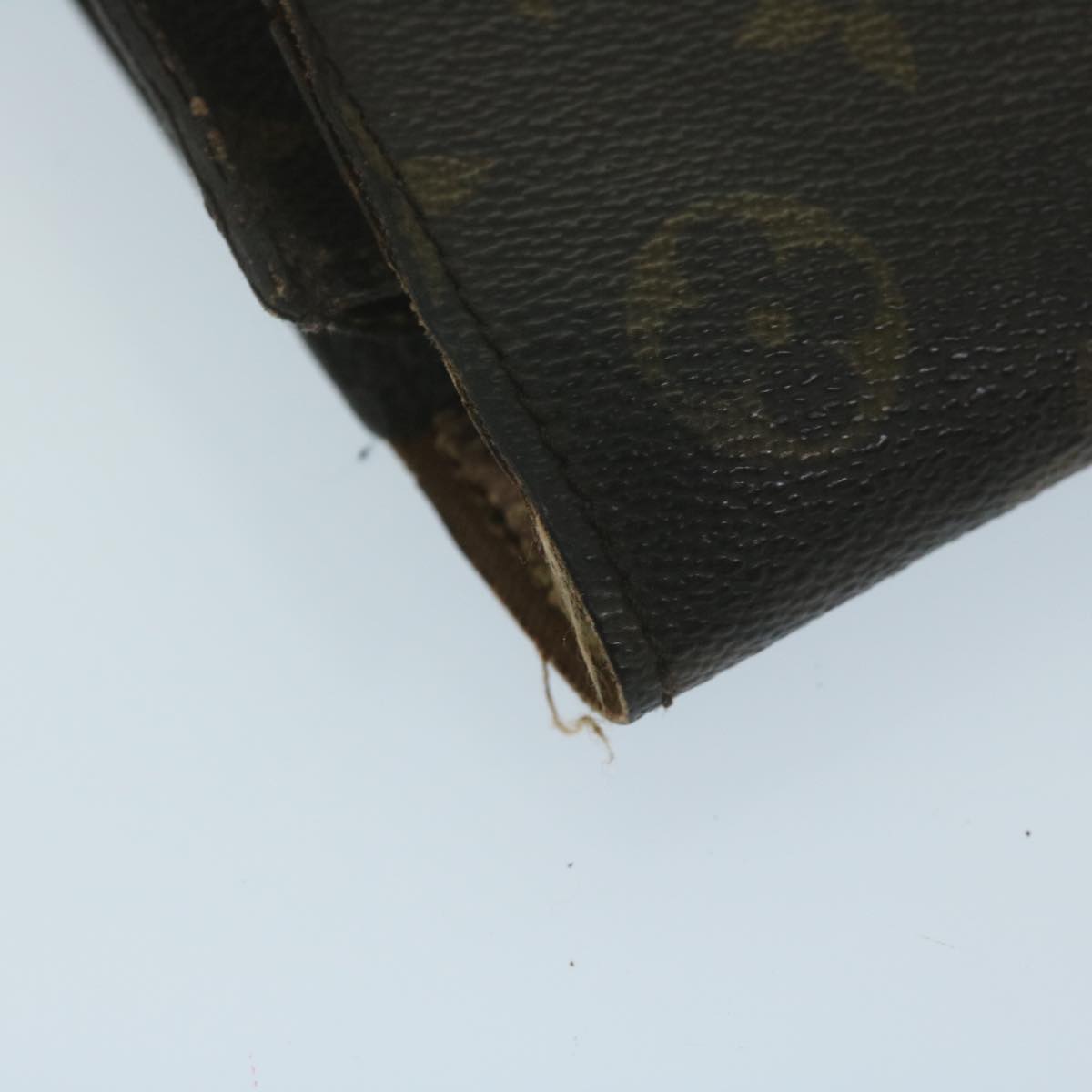 LOUIS VUITTON Monogram Porte Documents Senatur Briefcase M53335 LV Auth bs10640