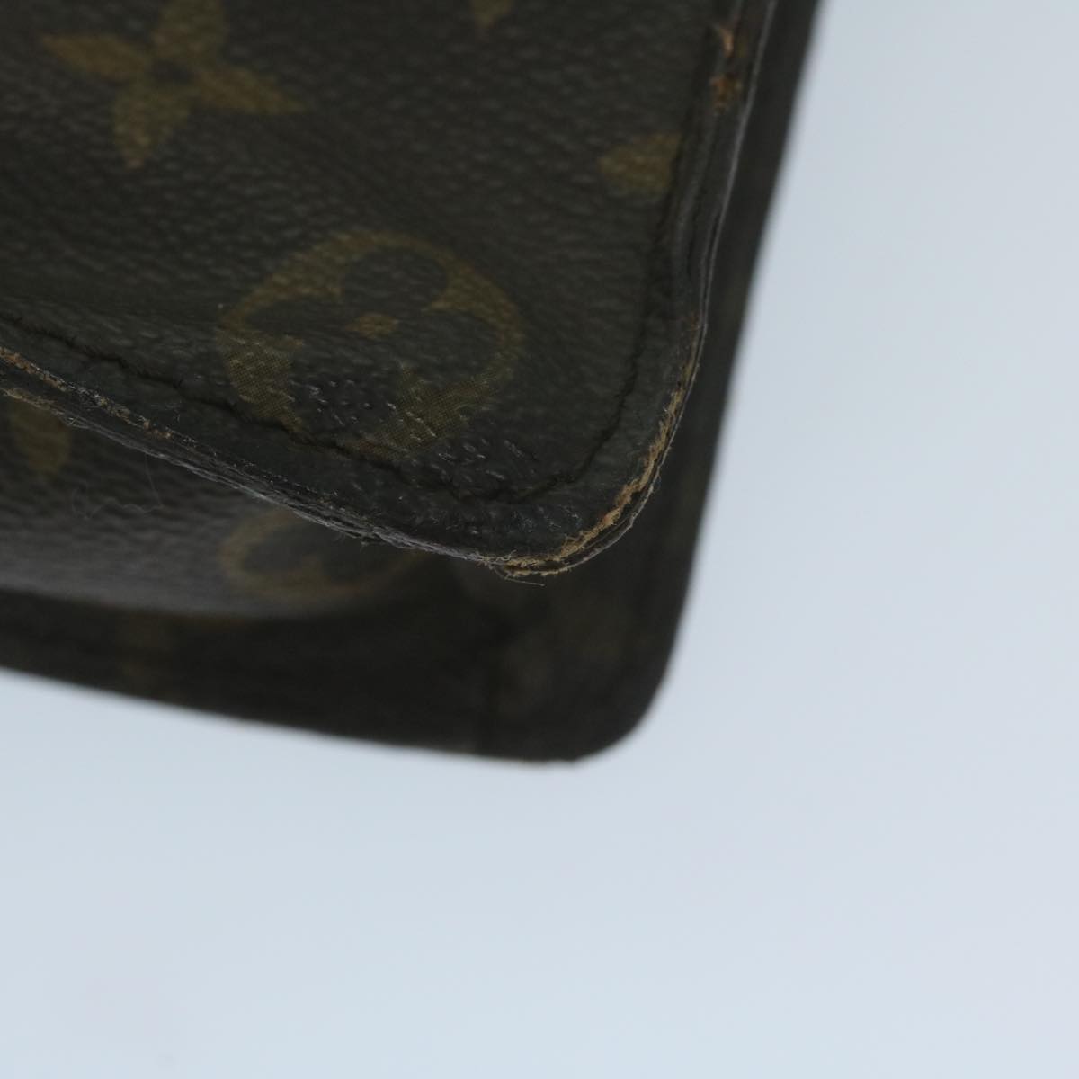 LOUIS VUITTON Monogram Porte Documents Senatur Briefcase M53335 LV Auth bs10640