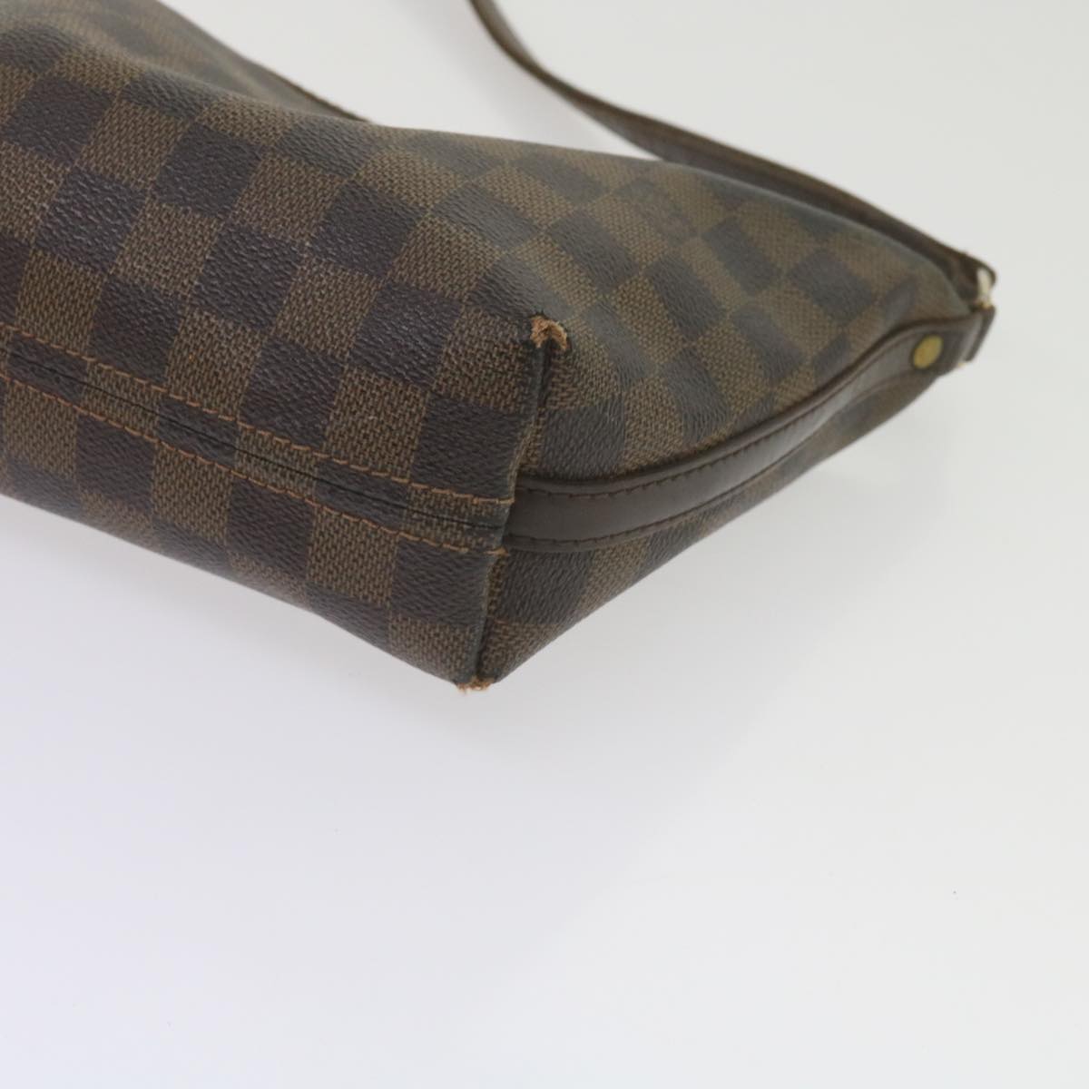 LOUIS VUITTON Damier Ebene Illovo PM Shoulder Bag N51996 LV Auth bs10645