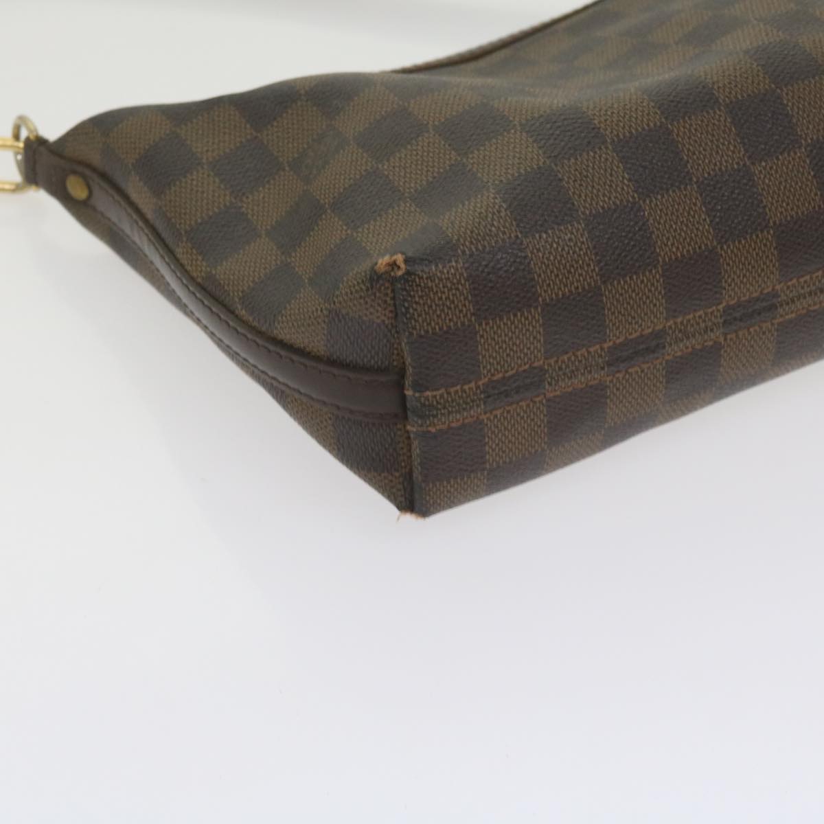 LOUIS VUITTON Damier Ebene Illovo PM Shoulder Bag N51996 LV Auth bs10645