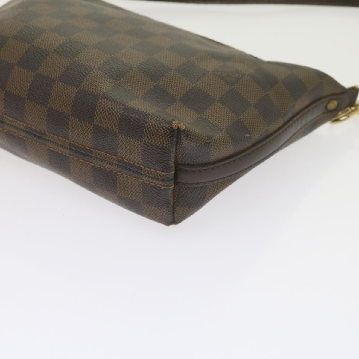 LOUIS VUITTON Damier Ebene Illovo PM Shoulder Bag N51996 LV Auth bs10645