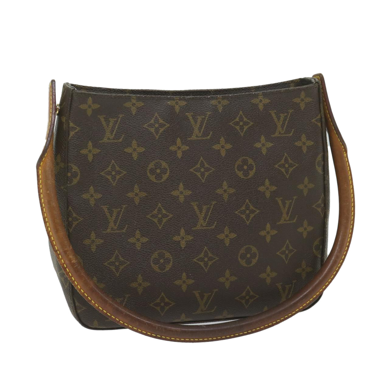 LOUIS VUITTON Monogram Looping MM Shoulder Bag M51146 LV Auth bs10646