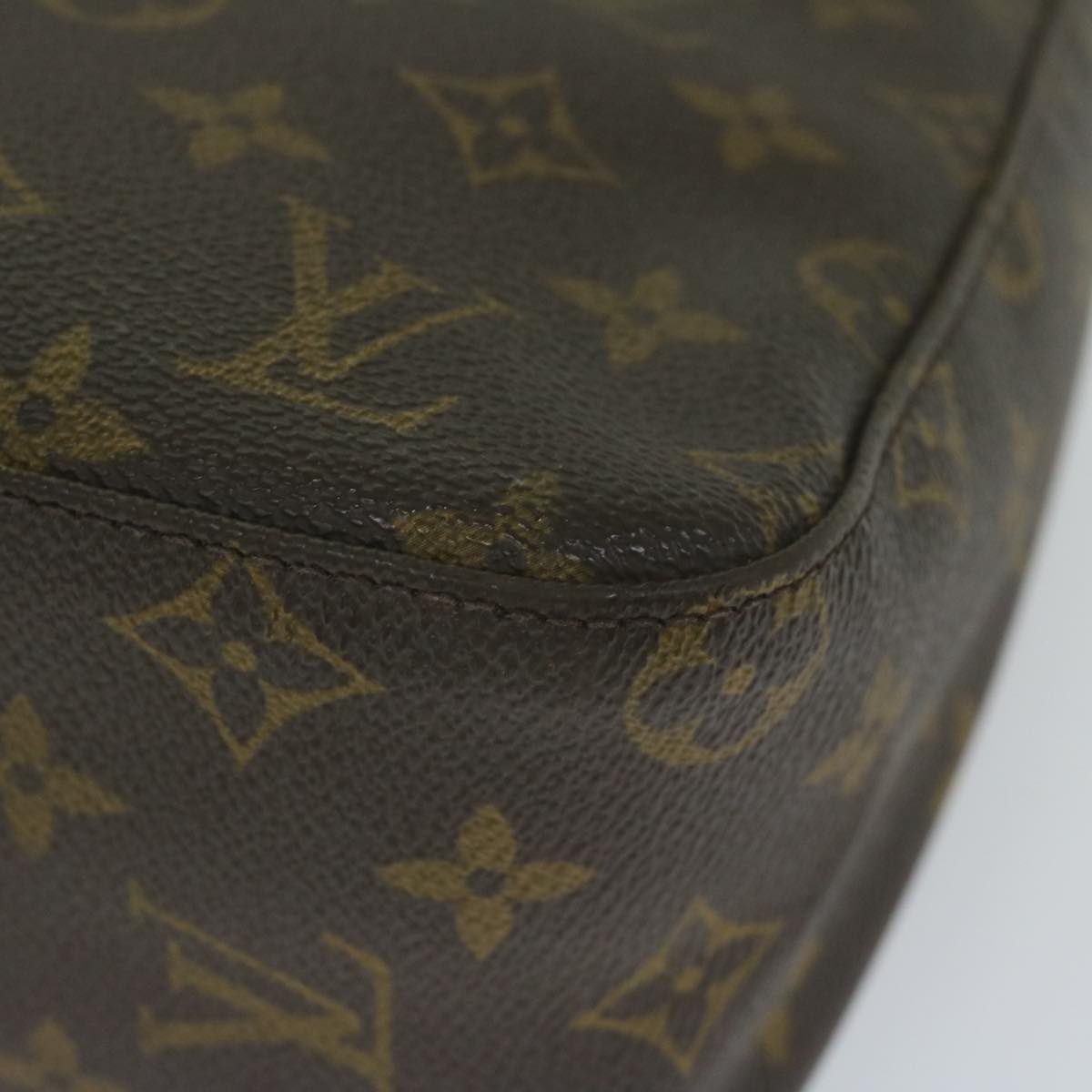 LOUIS VUITTON Monogram Looping MM Shoulder Bag M51146 LV Auth bs10646