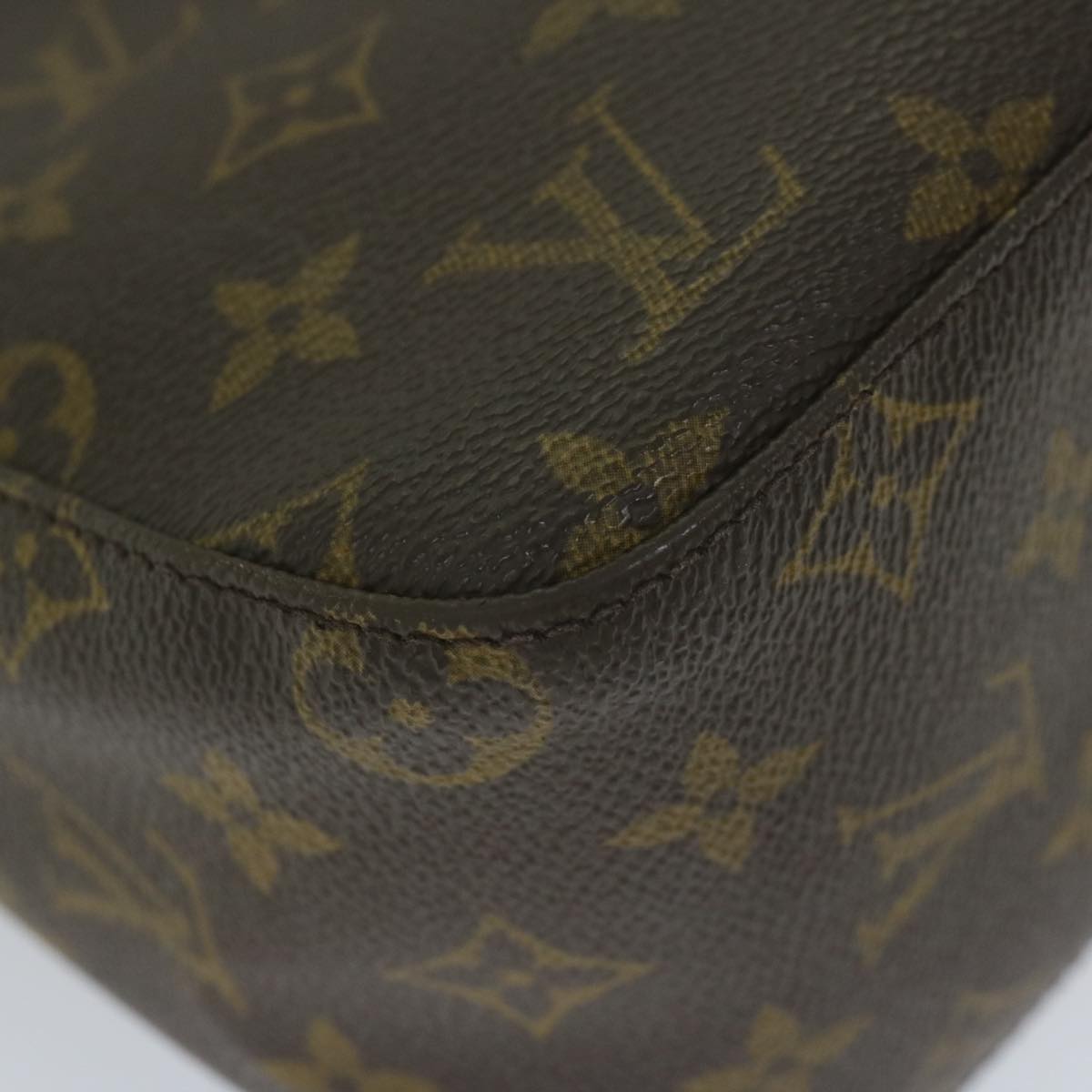 LOUIS VUITTON Monogram Looping MM Shoulder Bag M51146 LV Auth bs10646