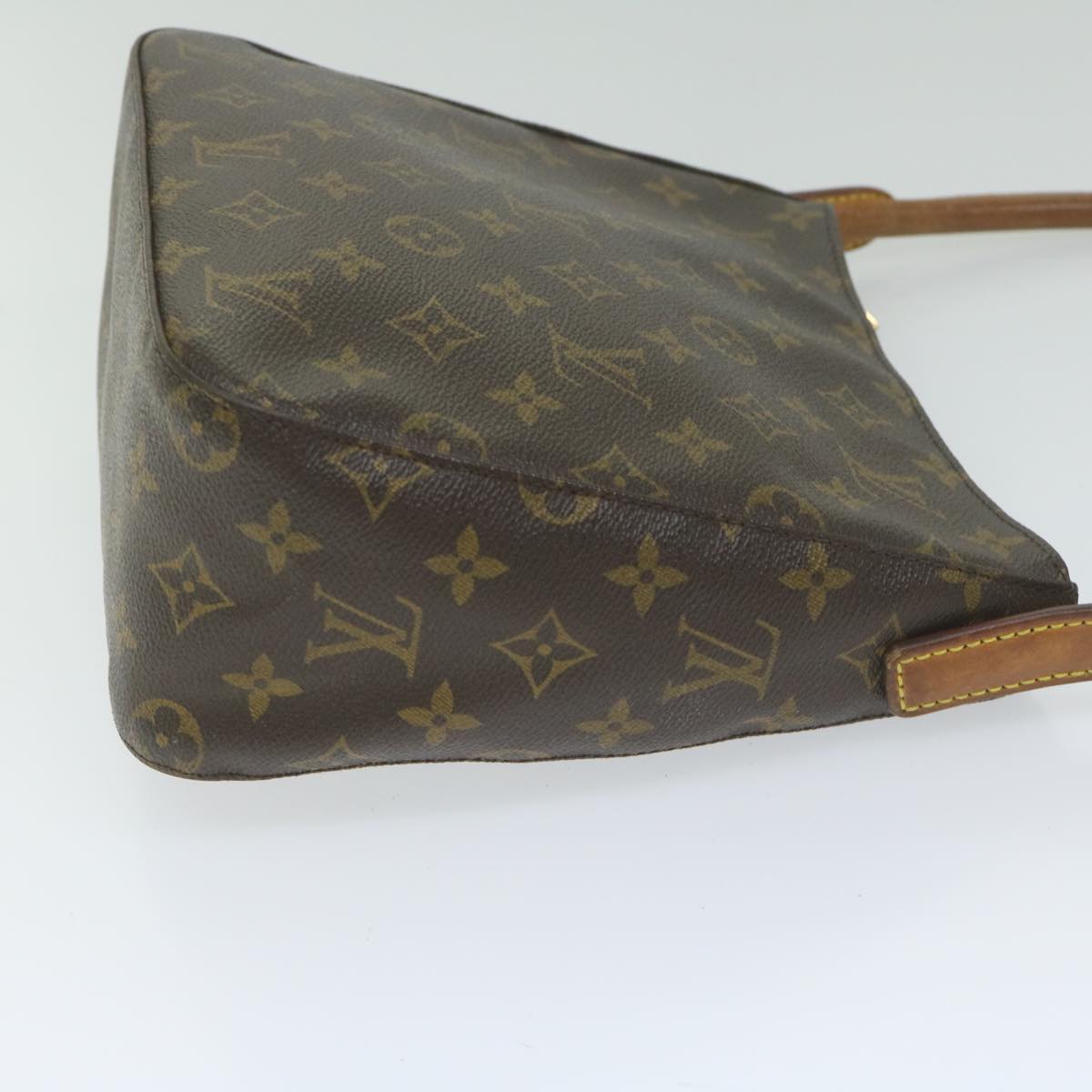 LOUIS VUITTON Monogram Looping MM Shoulder Bag M51146 LV Auth bs10646