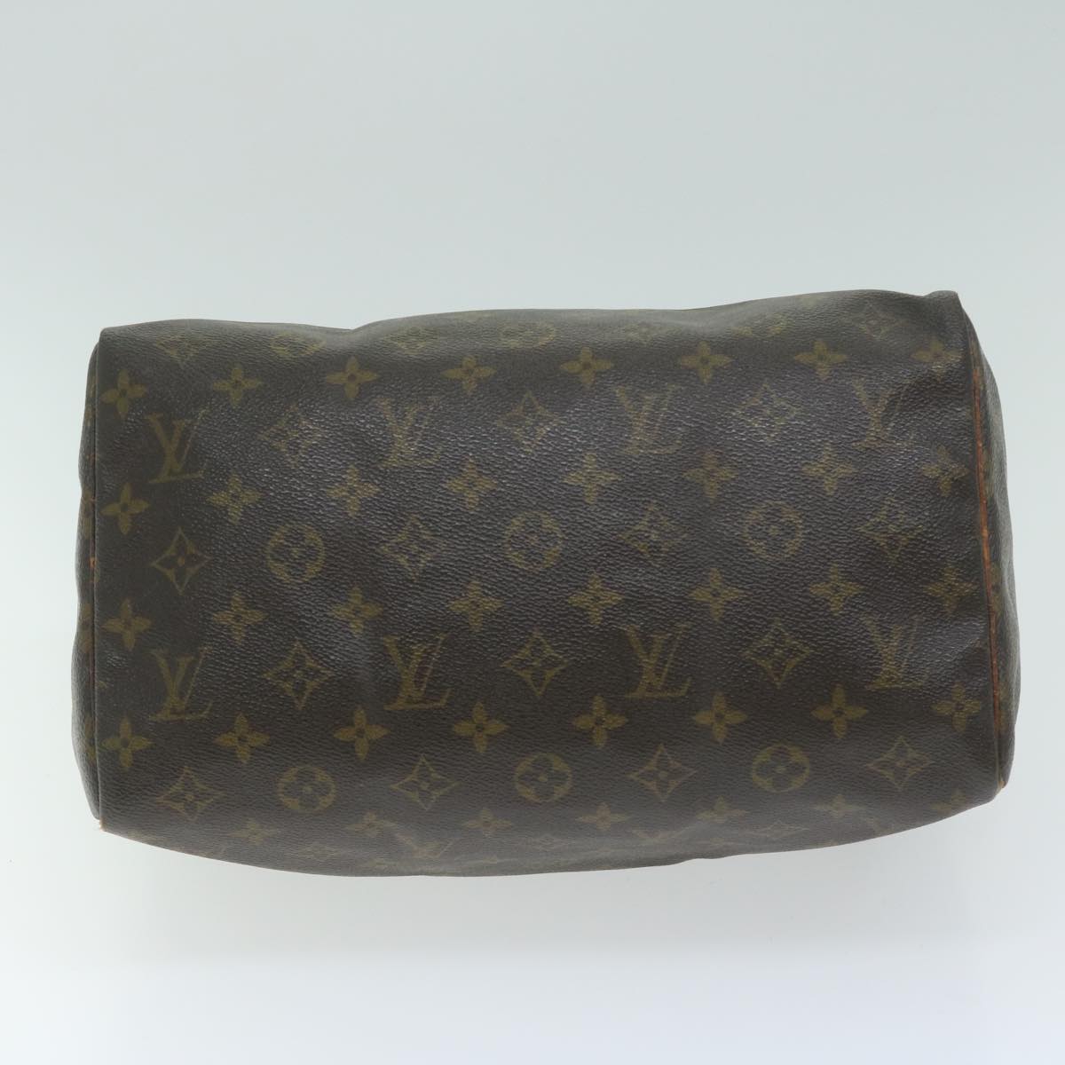 LOUIS VUITTON Monogram Speedy 30 Hand Bag M41526 LV Auth bs10648