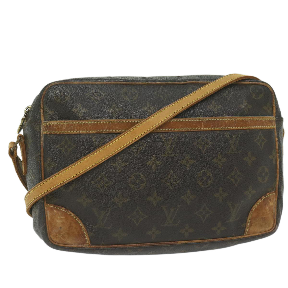 LOUIS VUITTON Monogram Trocadero 30 Shoulder Bag M51272 LV Auth bs10680