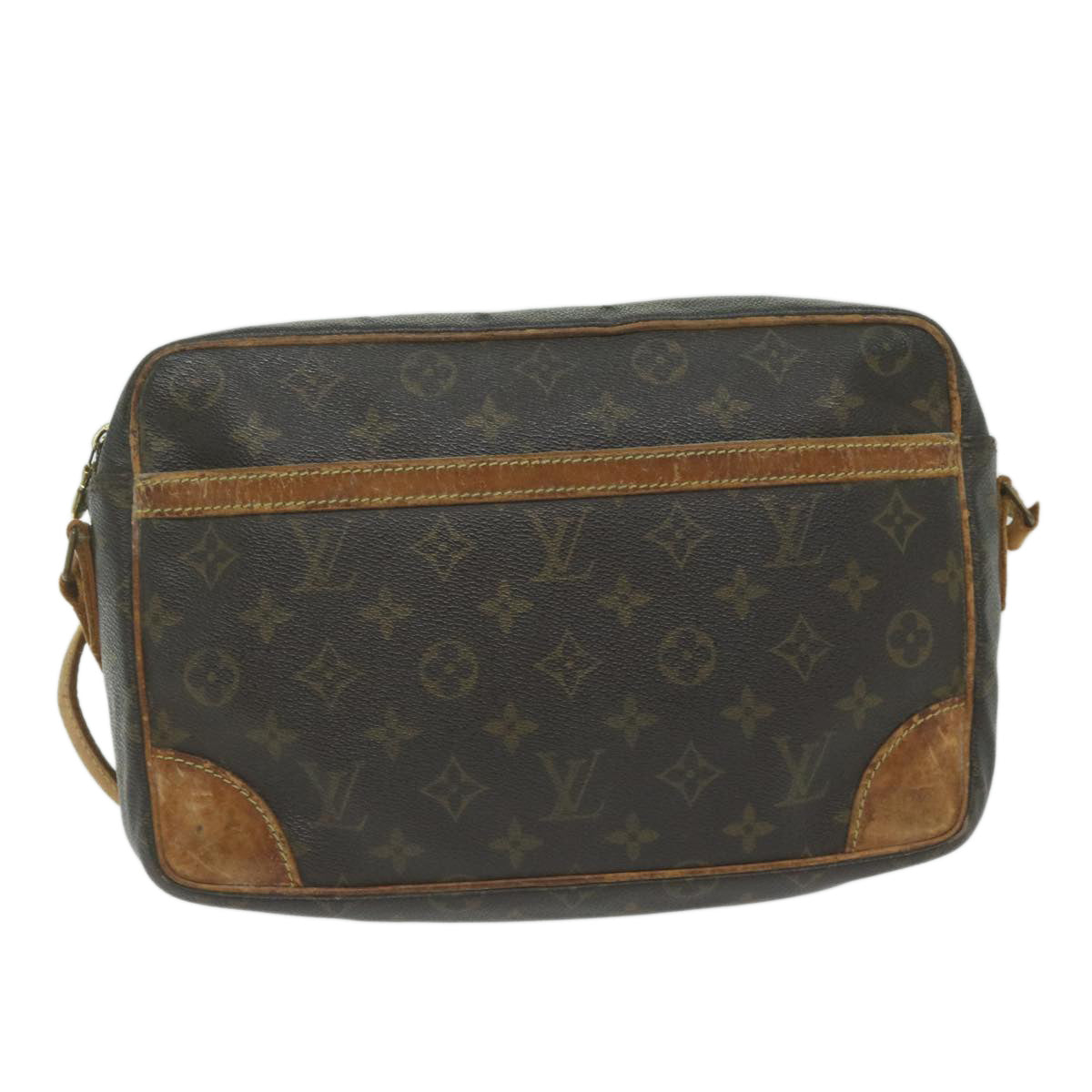 LOUIS VUITTON Monogram Trocadero 30 Shoulder Bag M51272 LV Auth bs10680