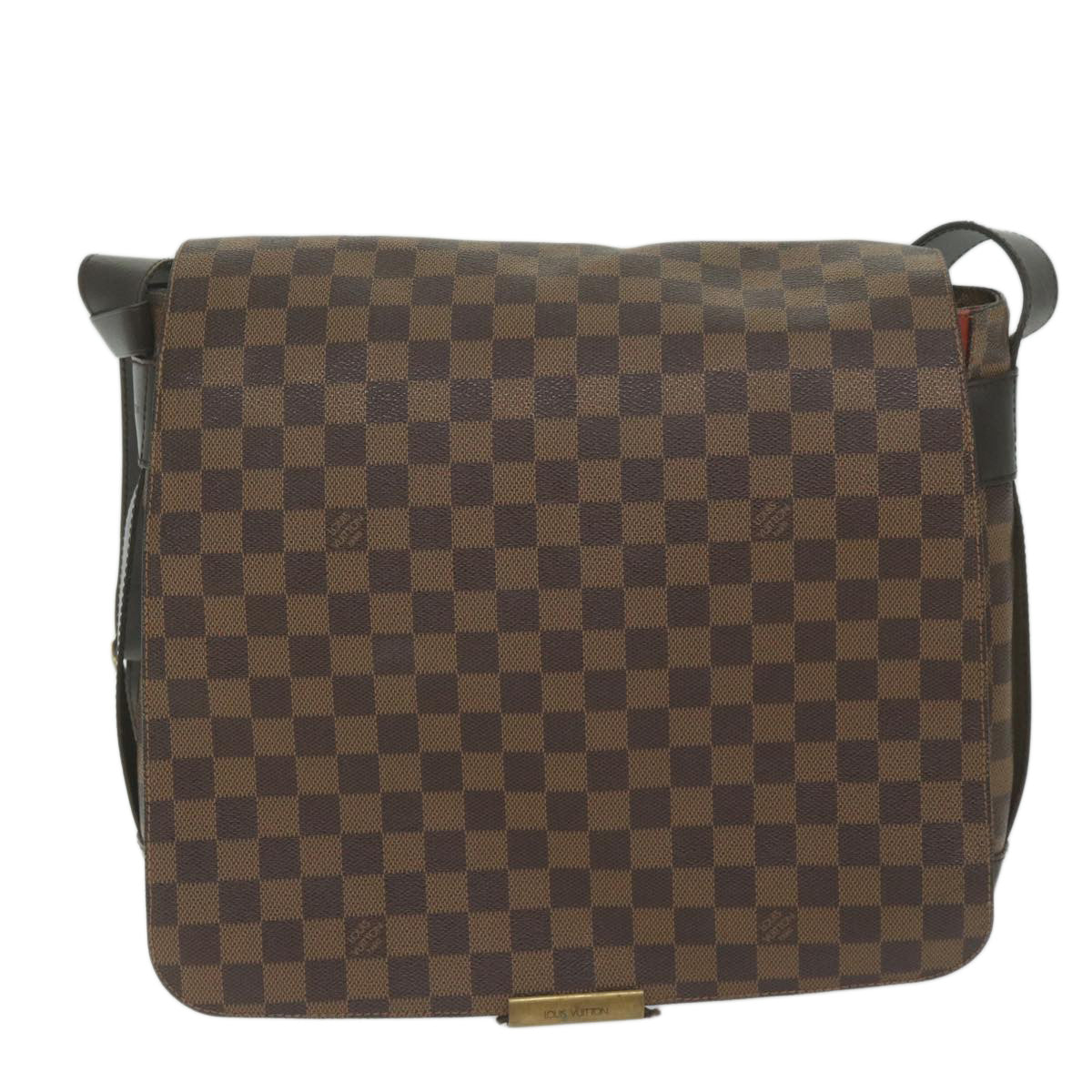 LOUIS VUITTON Damier Ebene Bastille Shoulder Bag N45258 LV Auth bs10712