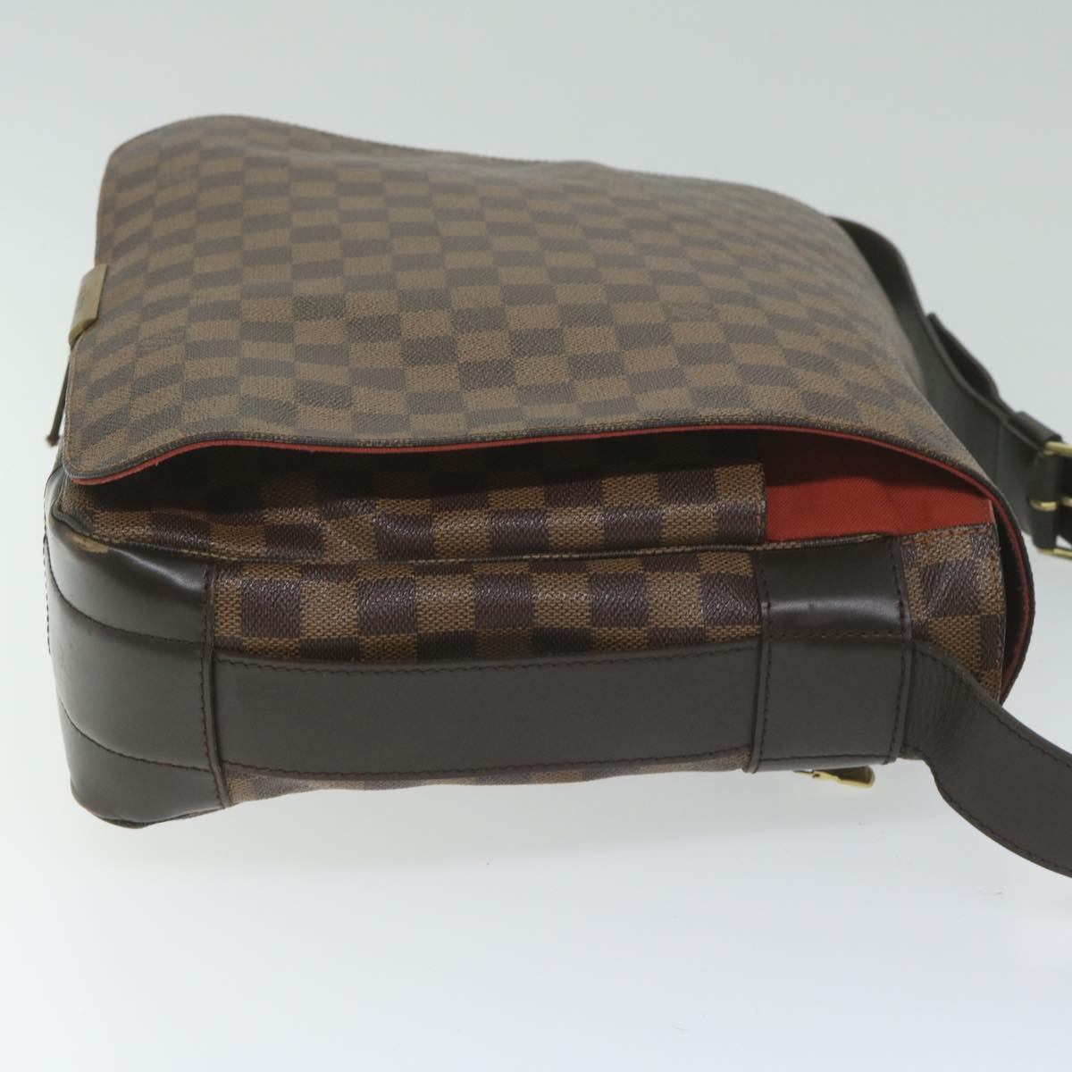 LOUIS VUITTON Damier Ebene Bastille Shoulder Bag N45258 LV Auth bs10712