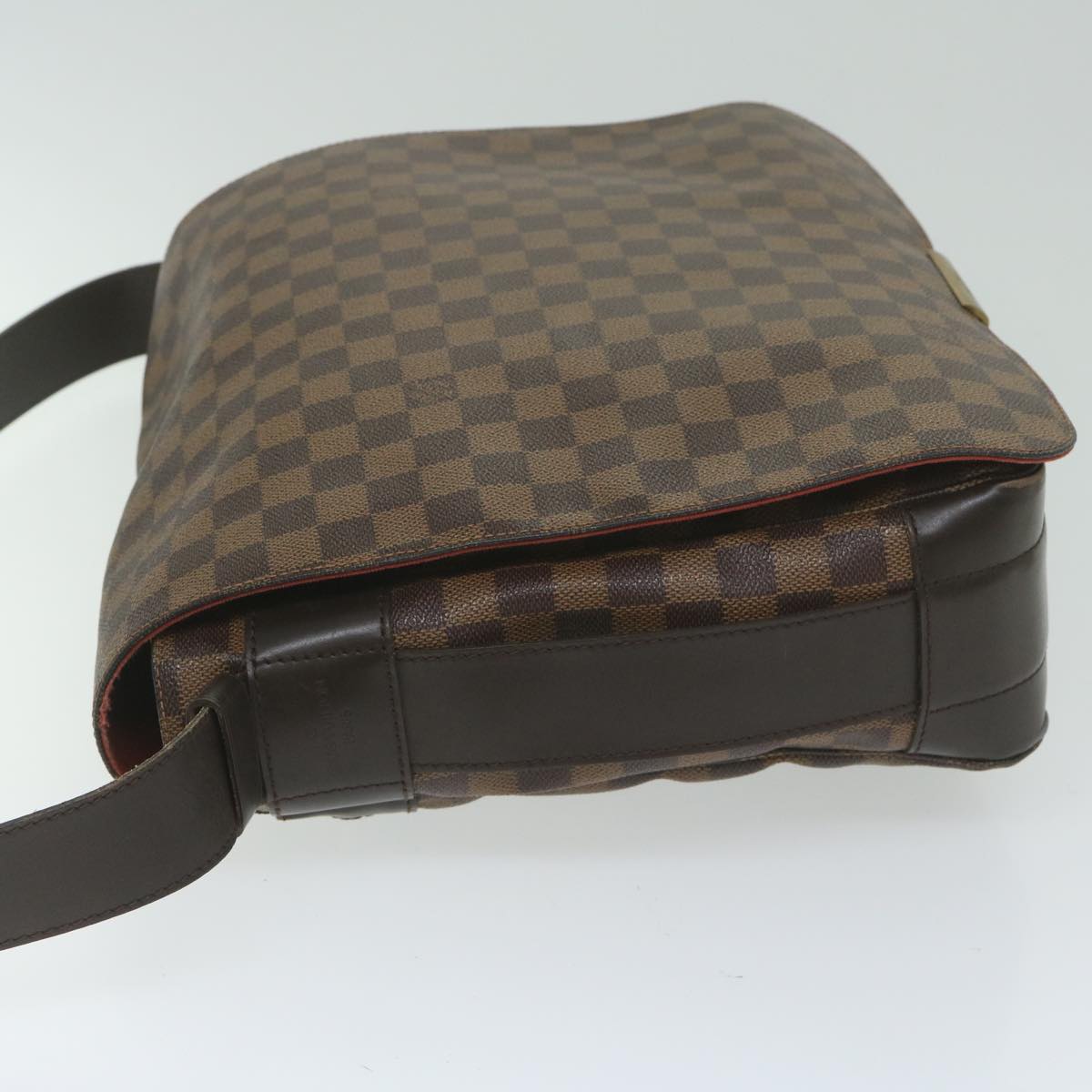 LOUIS VUITTON Damier Ebene Bastille Shoulder Bag N45258 LV Auth bs10712