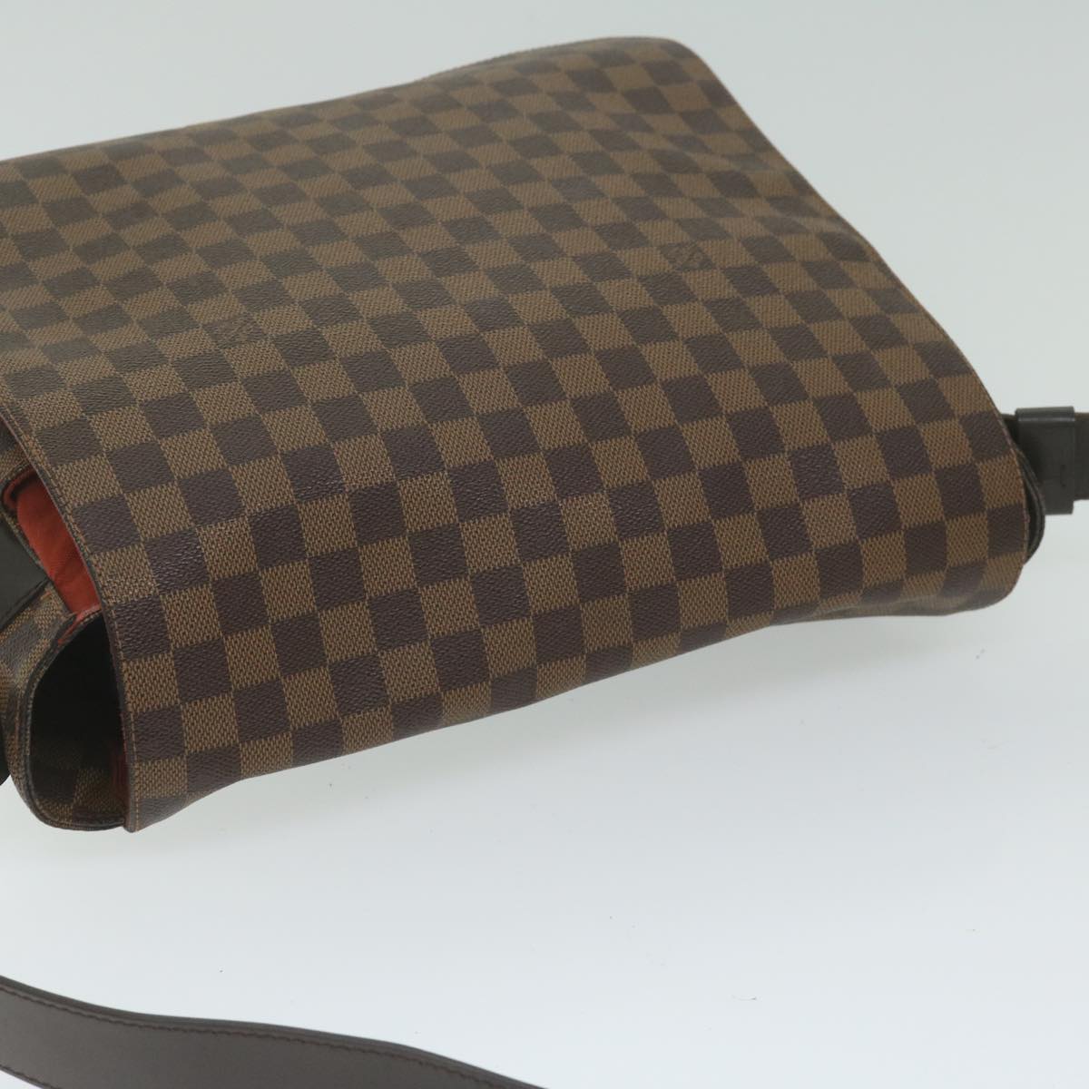 LOUIS VUITTON Damier Ebene Bastille Shoulder Bag N45258 LV Auth bs10712