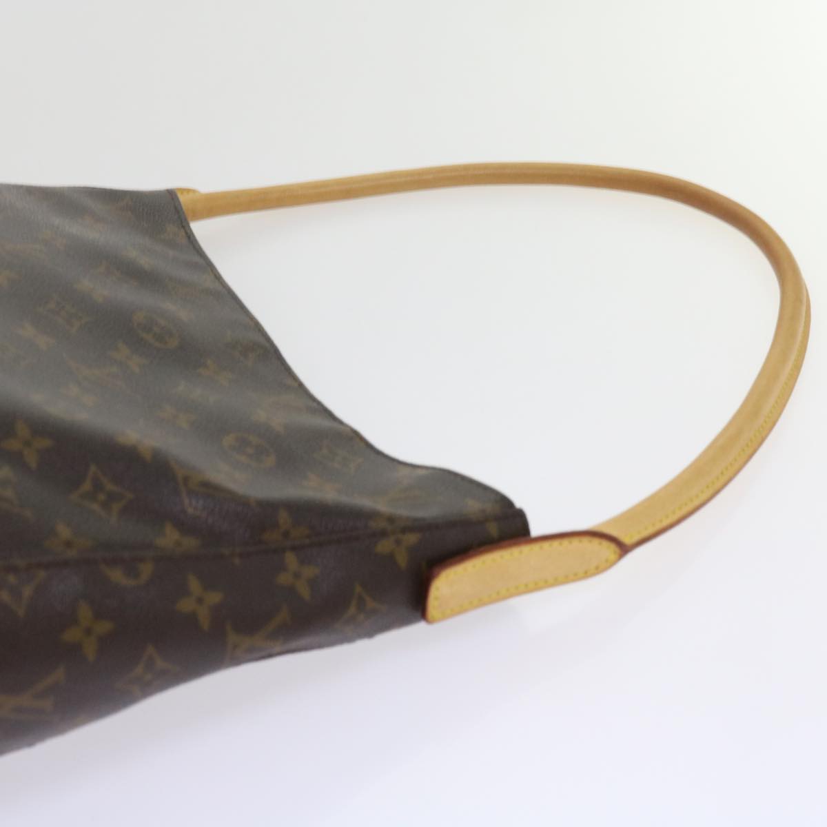 LOUIS VUITTON Monogram Looping GM Shoulder Bag M51145 LV Auth bs10715