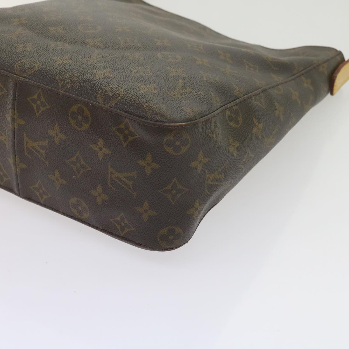 LOUIS VUITTON Monogram Looping GM Shoulder Bag M51145 LV Auth bs10715