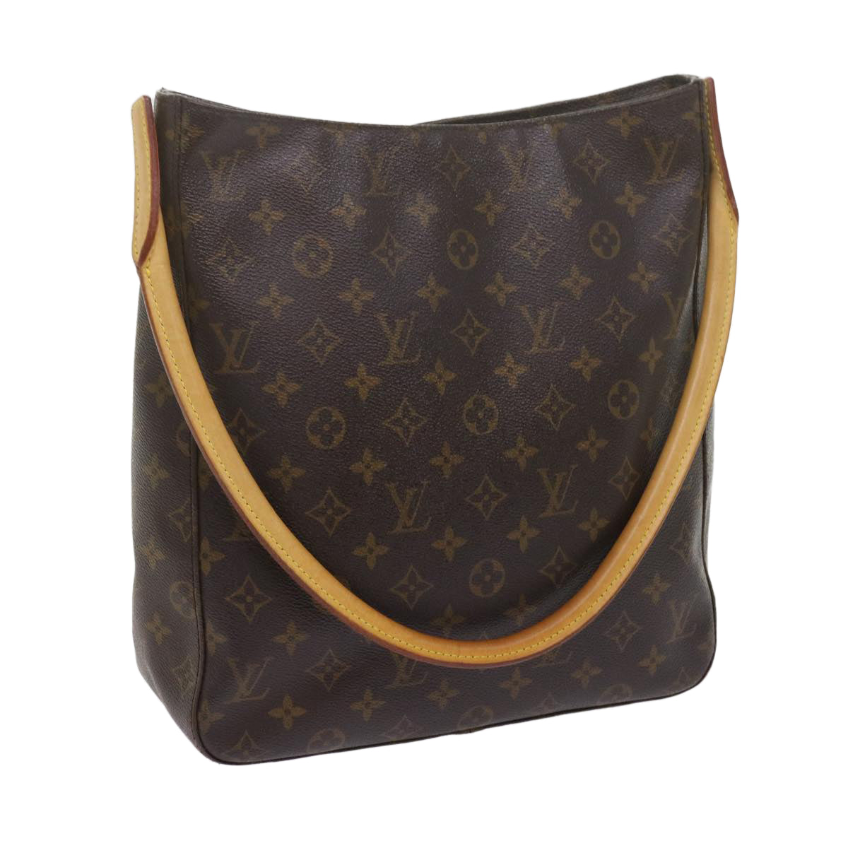 LOUIS VUITTON Monogram Looping GM Shoulder Bag M51145 LV Auth bs10715