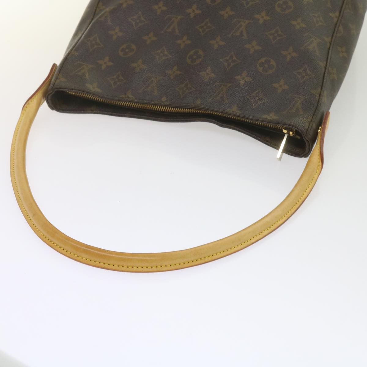 LOUIS VUITTON Monogram Looping GM Shoulder Bag M51145 LV Auth bs10715