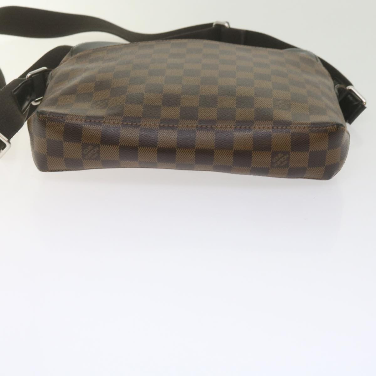 LOUIS VUITTON Damier Ebene Jake Messenger PM Shoulder Bag N41568 LV Auth bs10717