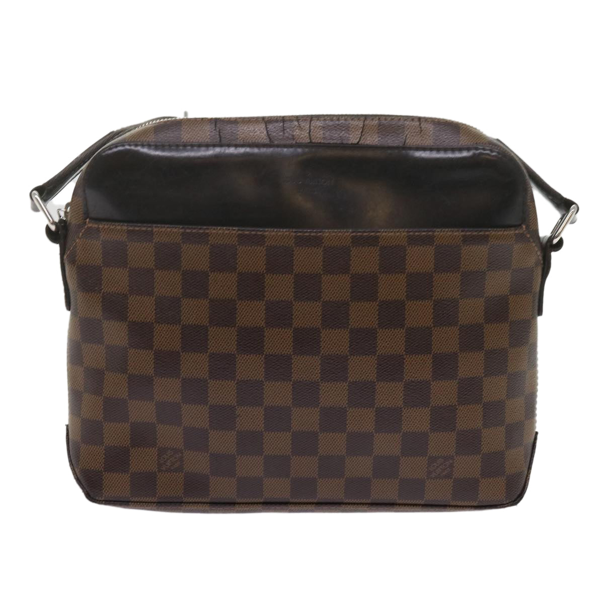 LOUIS VUITTON Damier Ebene Jake Messenger PM Shoulder Bag N41568 LV Auth bs10717