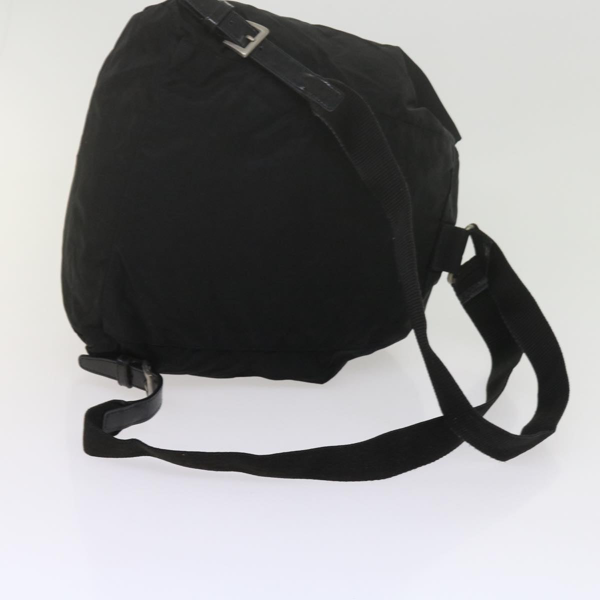 PRADA Backpack Nylon Black Auth bs10722