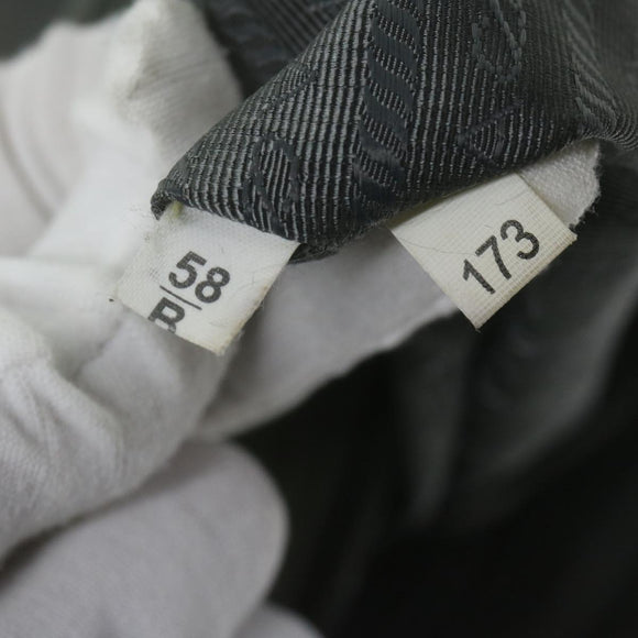 PRADA Tote Bag Nylon 2way Gray Auth bs10723