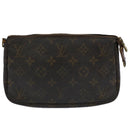 LOUIS VUITTON Monogram Pochette Accessoires Pouch M51980 LV Auth bs10734-13