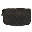 LOUIS VUITTON Monogram Pochette Accessoires Pouch M51980 LV Auth bs10734-2