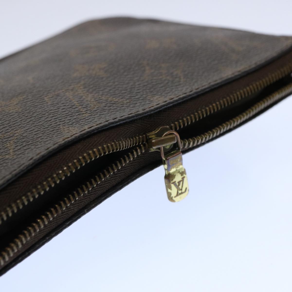 LOUIS VUITTON Monogram Pochette Accessoires Pouch M51980 LV Auth bs10734