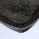 LOUIS VUITTON Monogram Pochette Accessoires Pouch M51980 LV Auth bs10734-14