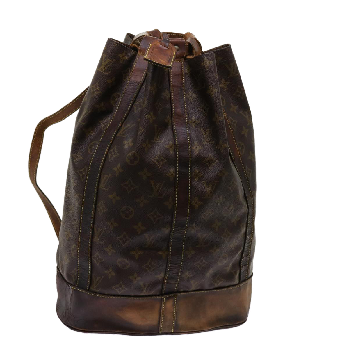 LOUIS VUITTON Monogram Randonnee GM Shoulder Bag M42244 LV Auth bs10764