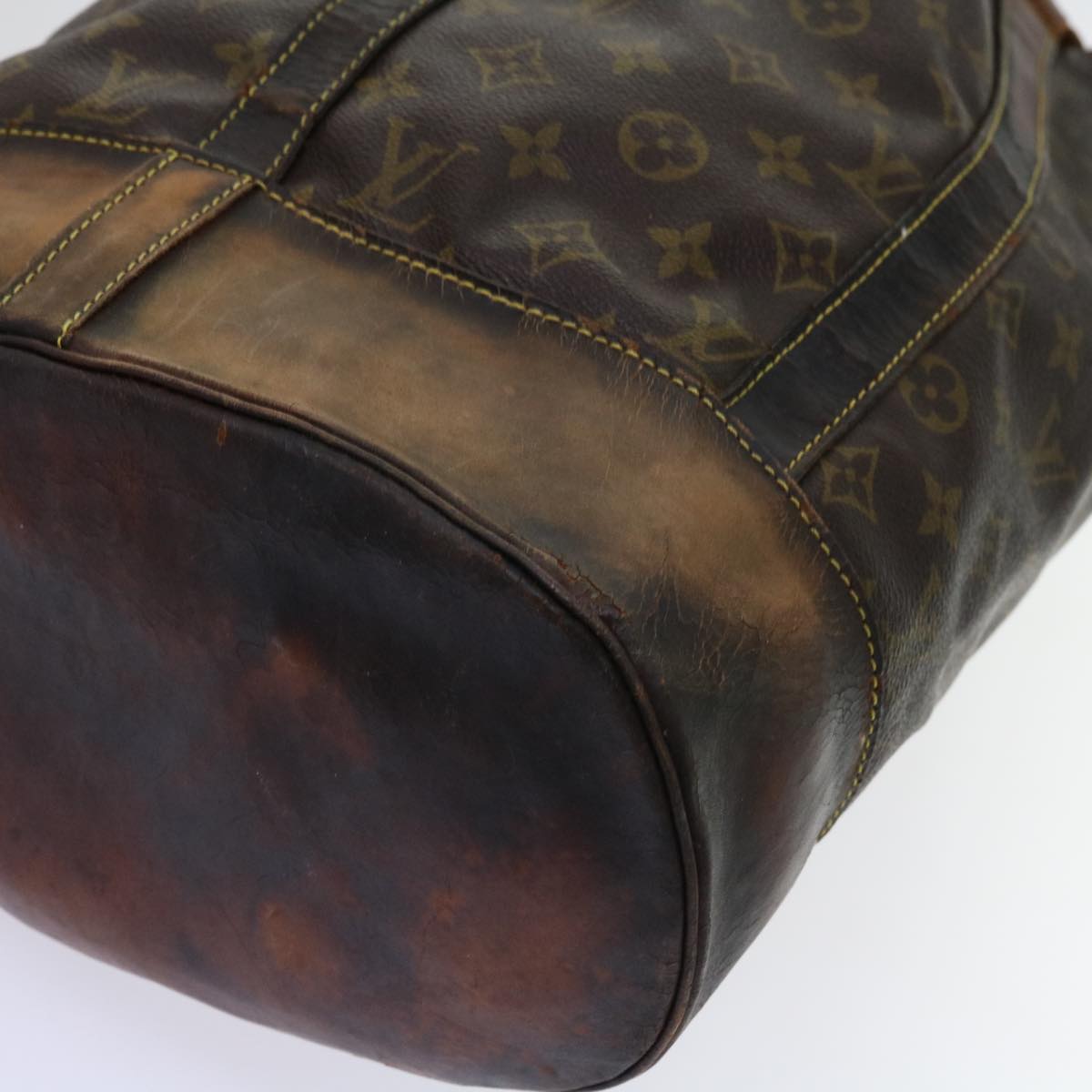 LOUIS VUITTON Monogram Randonnee GM Shoulder Bag M42244 LV Auth bs10764