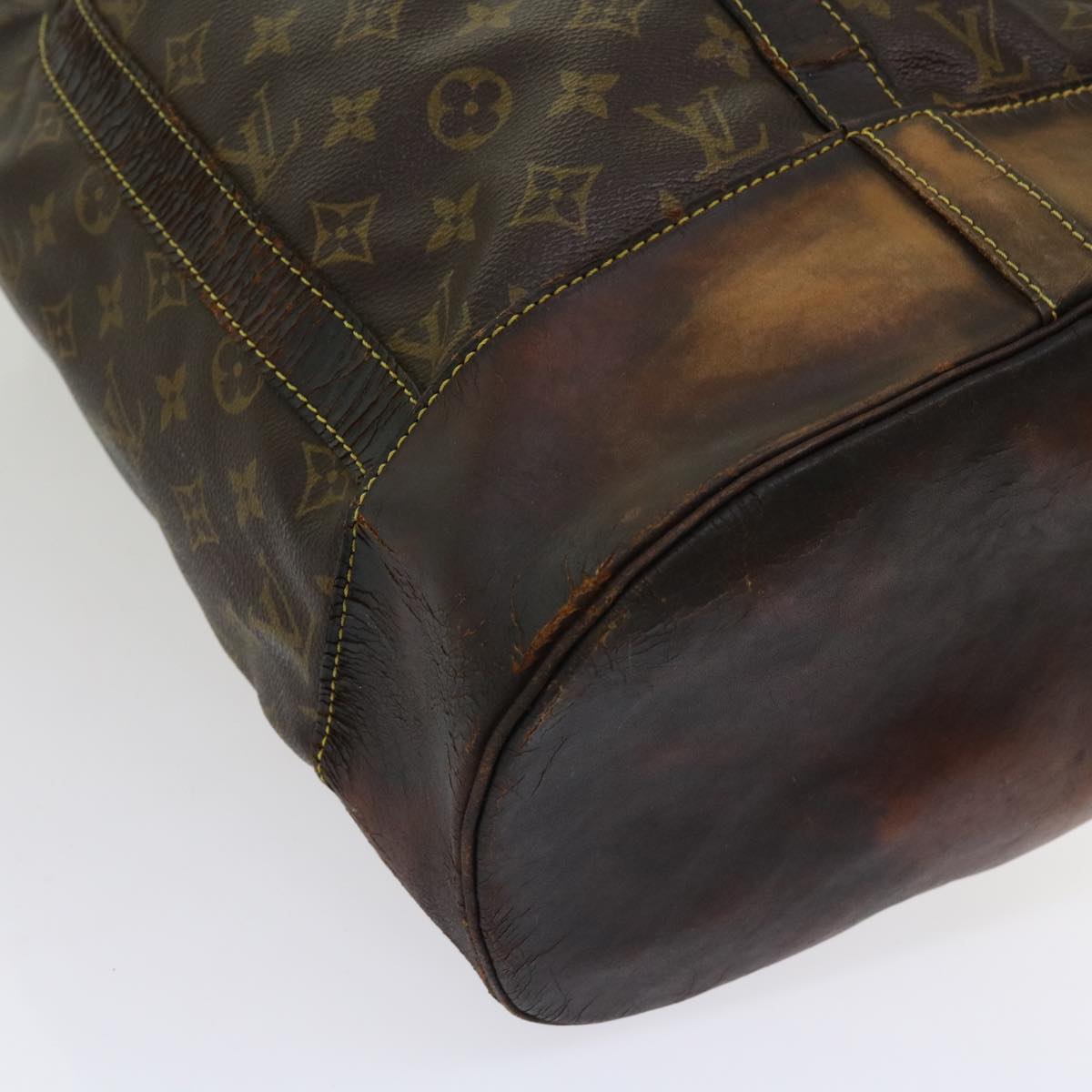 LOUIS VUITTON Monogram Randonnee GM Shoulder Bag M42244 LV Auth bs10764