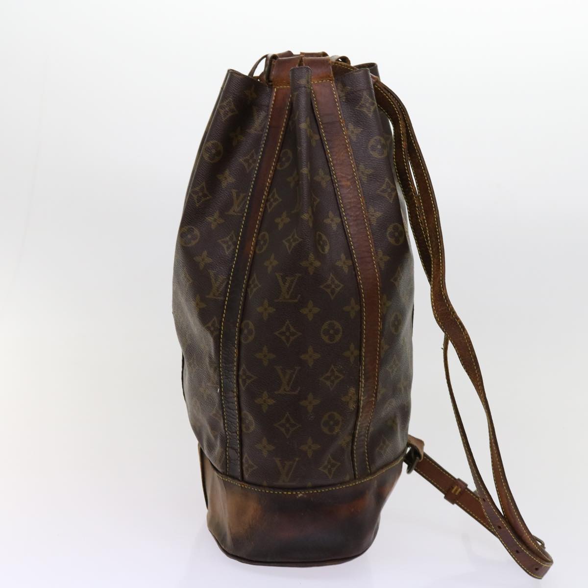 LOUIS VUITTON Monogram Randonnee GM Shoulder Bag M42244 LV Auth bs10764