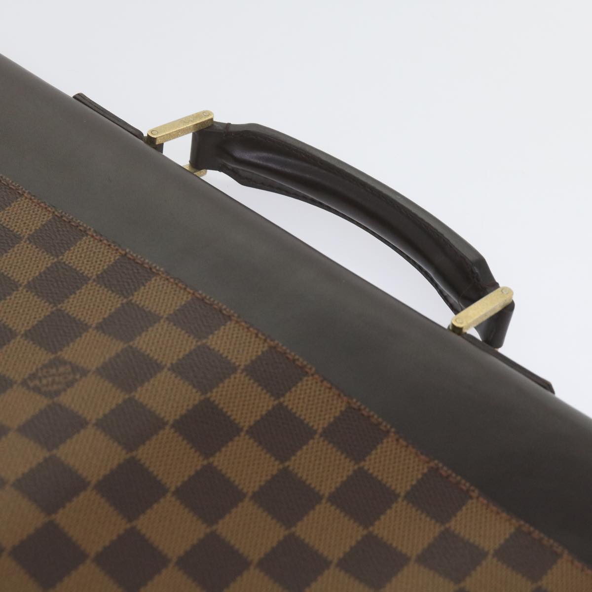 LOUIS VUITTON Damier Ebene Altona PM Briefcase N53315 LV Auth bs10767