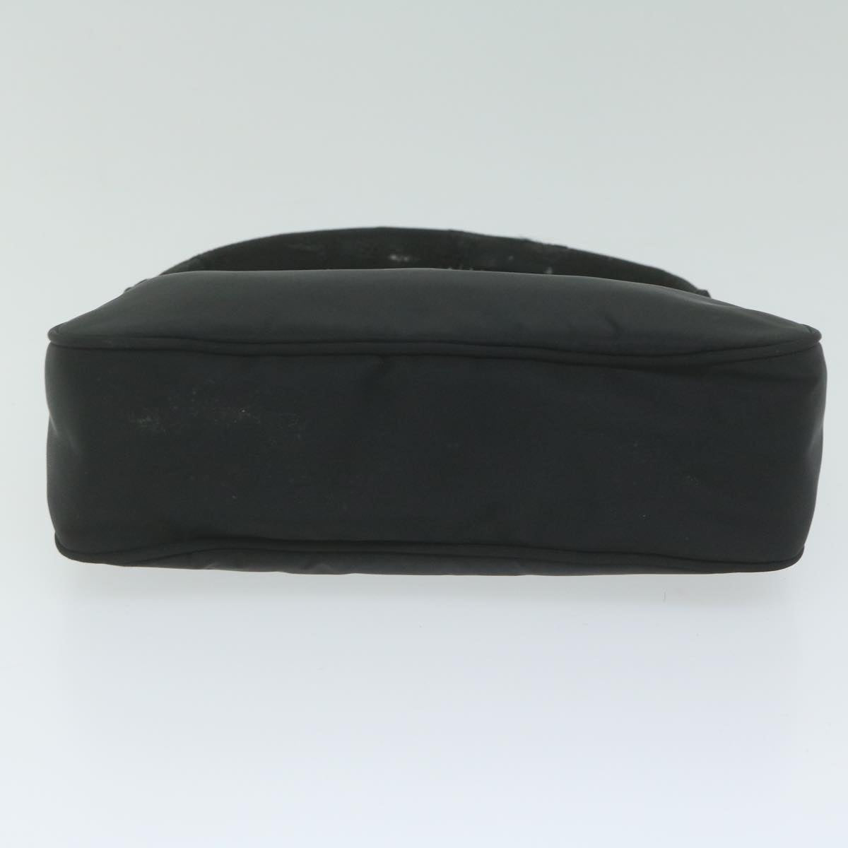 PRADA Hand Bag Nylon Black Auth bs10797