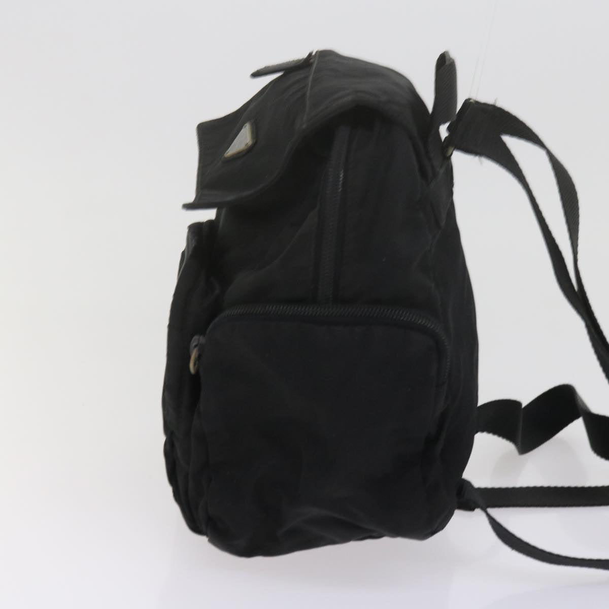 PRADA Backpack Nylon Black Auth bs10811