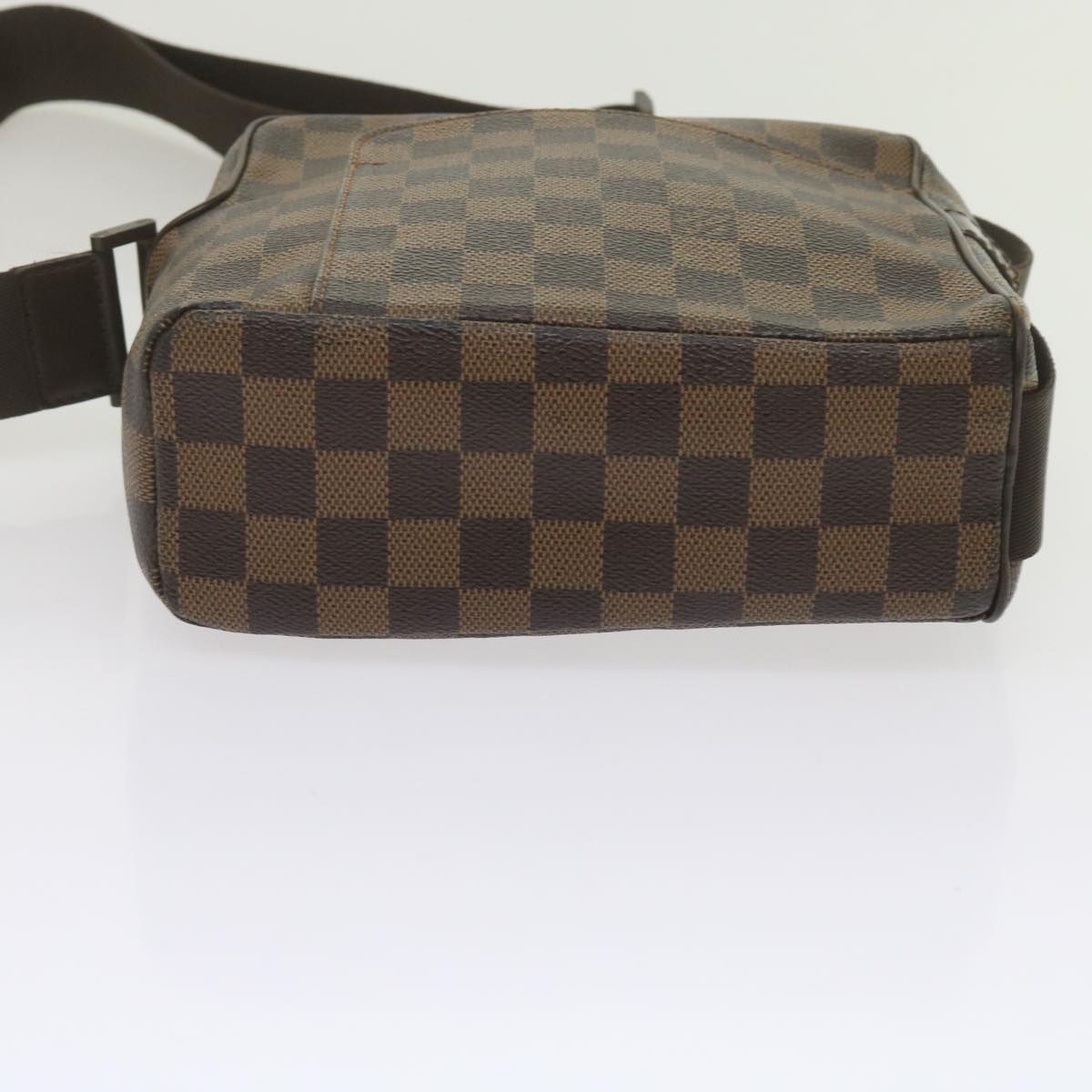 LOUIS VUITTON Damier Ebene Olaf PM Shoulder Bag N41442 LV Auth bs10828