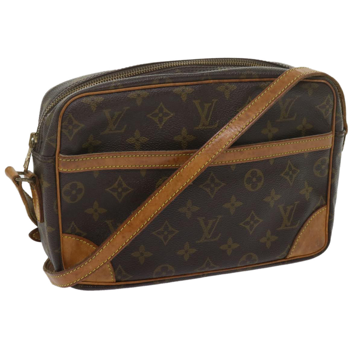 LOUIS VUITTON Monogram Trocadero 27 Shoulder Bag M51274 LV Auth bs10831