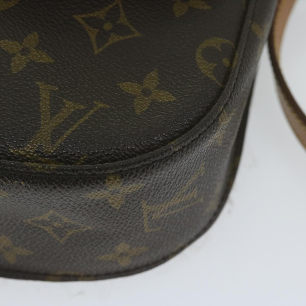 LOUIS VUITTON Monogram Saint Cloud GM Shoulder Bag M51242 LV Auth bs10832