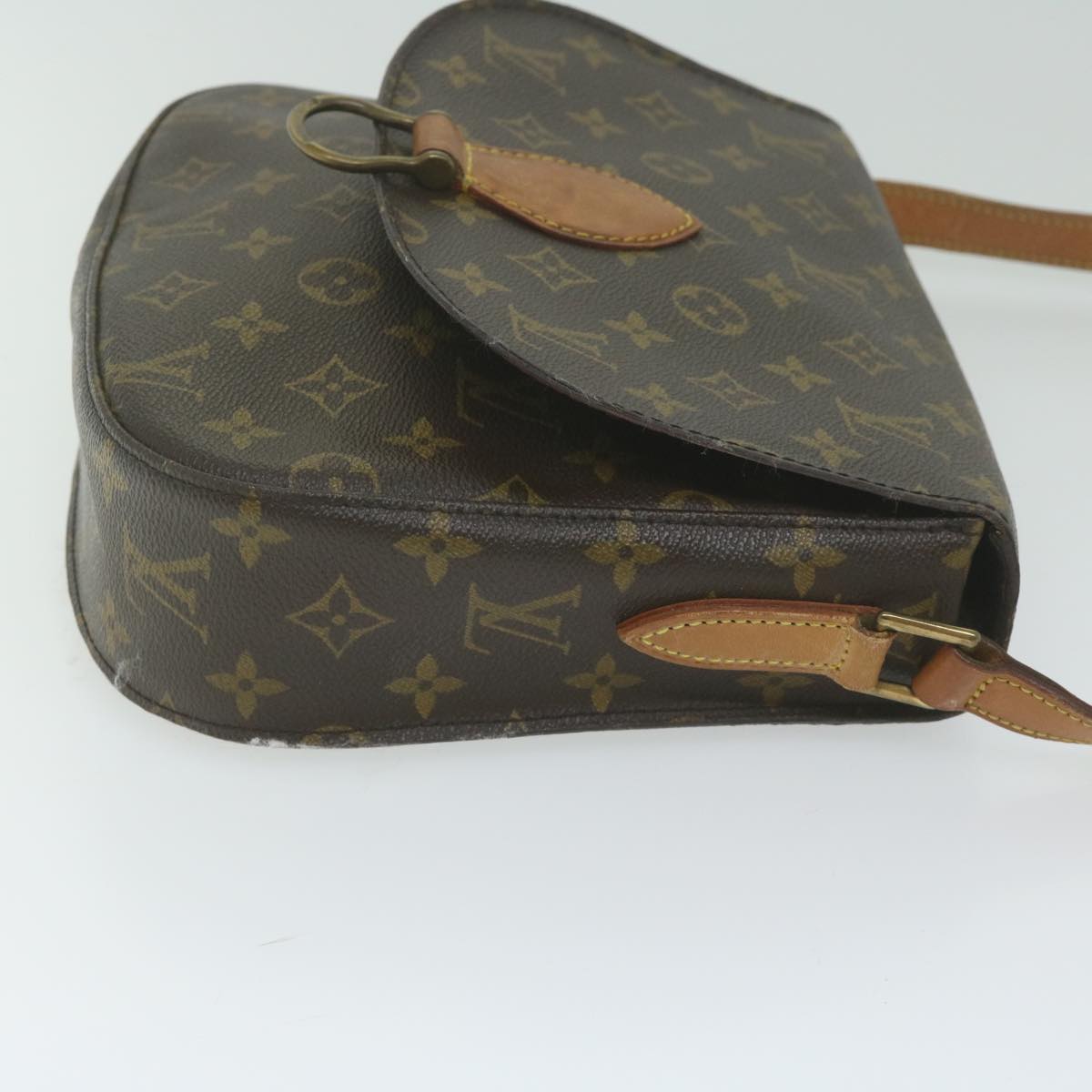 LOUIS VUITTON Monogram Saint Cloud GM Shoulder Bag M51242 LV Auth bs10832