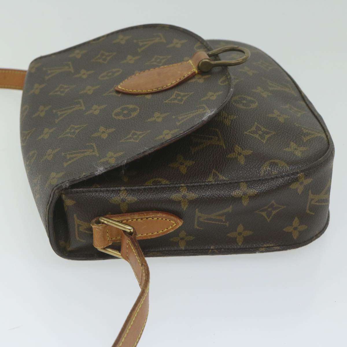 LOUIS VUITTON Monogram Saint Cloud GM Shoulder Bag M51242 LV Auth bs10832