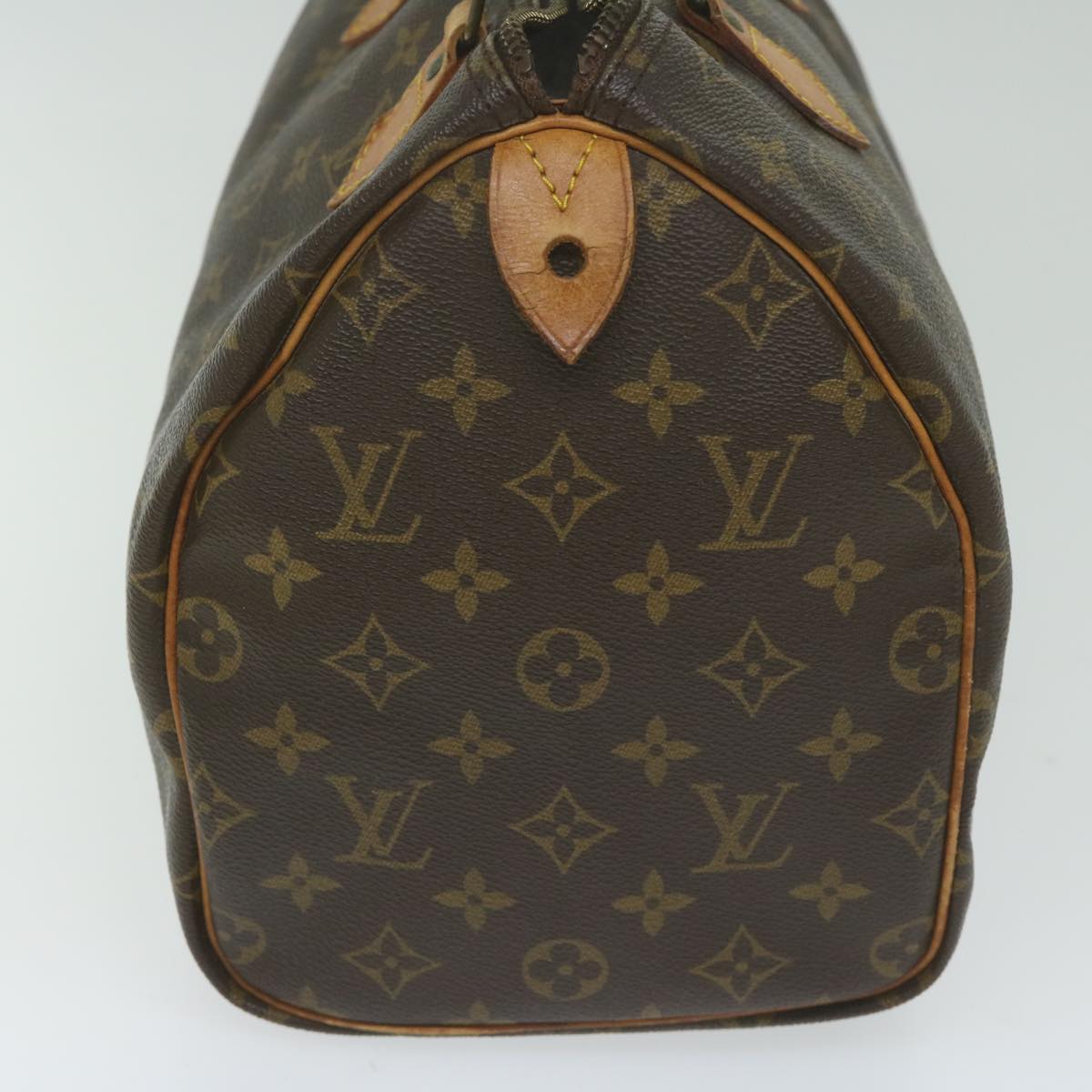 LOUIS VUITTON Monogram Speedy 30 Hand Bag M41526 LV Auth bs10839