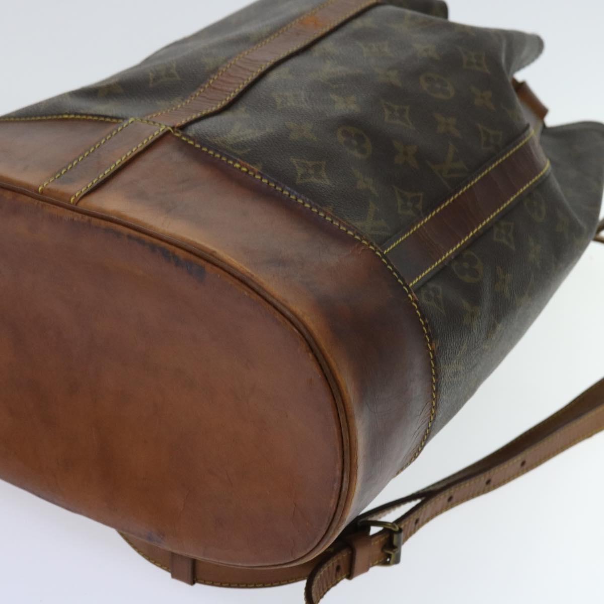 LOUIS VUITTON Monogram Randonnee GM Shoulder Bag M42244 LV Auth bs10859