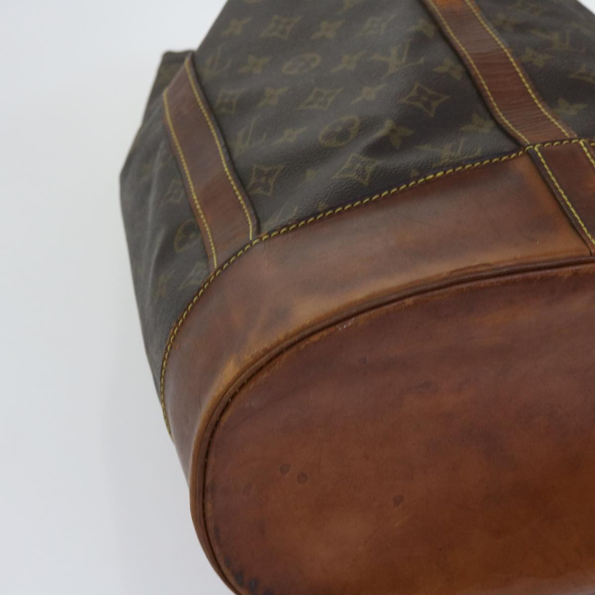 LOUIS VUITTON Monogram Randonnee GM Shoulder Bag M42244 LV Auth bs10859