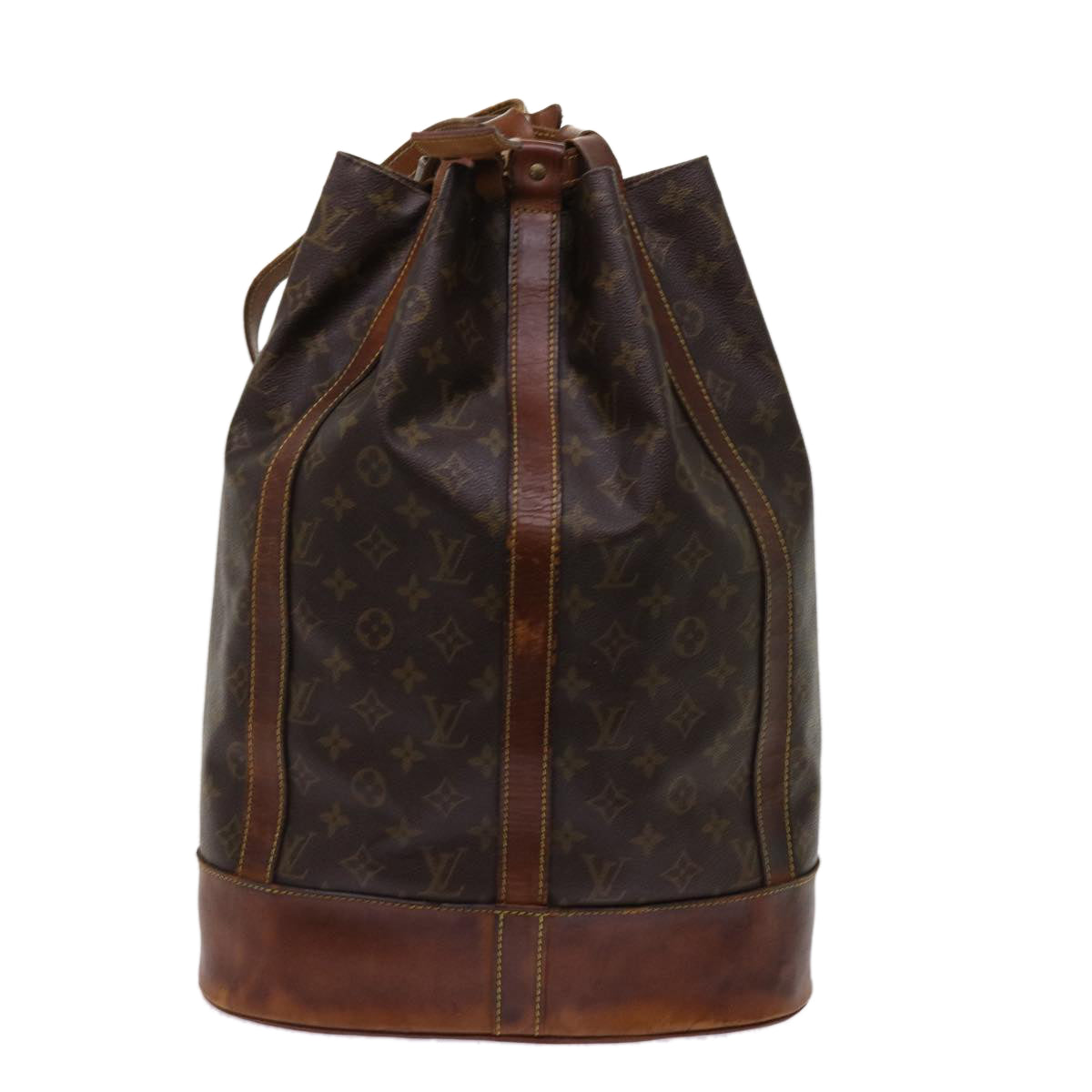 LOUIS VUITTON Monogram Randonnee GM Shoulder Bag M42244 LV Auth bs10859