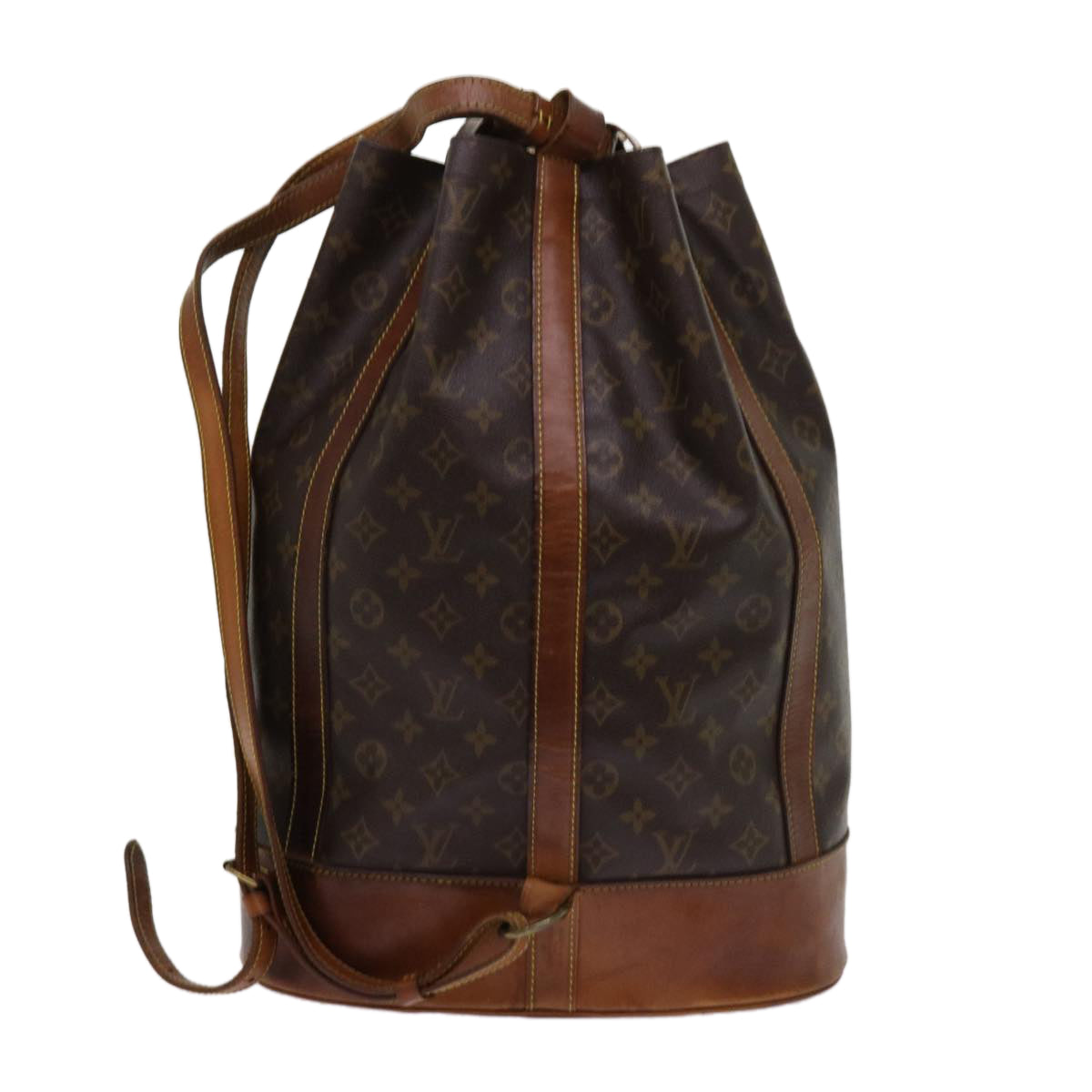 LOUIS VUITTON Monogram Randonnee GM Shoulder Bag M42244 LV Auth bs10859